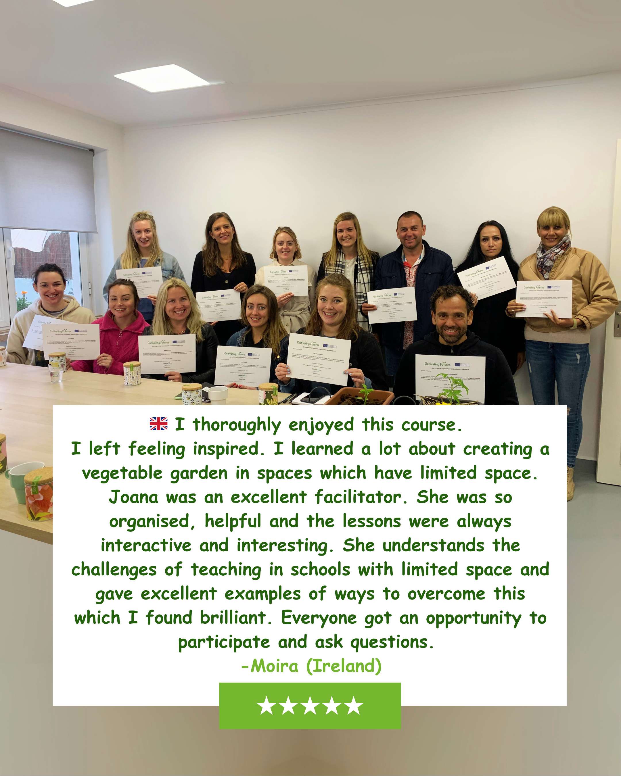 Teacher testimonial 1