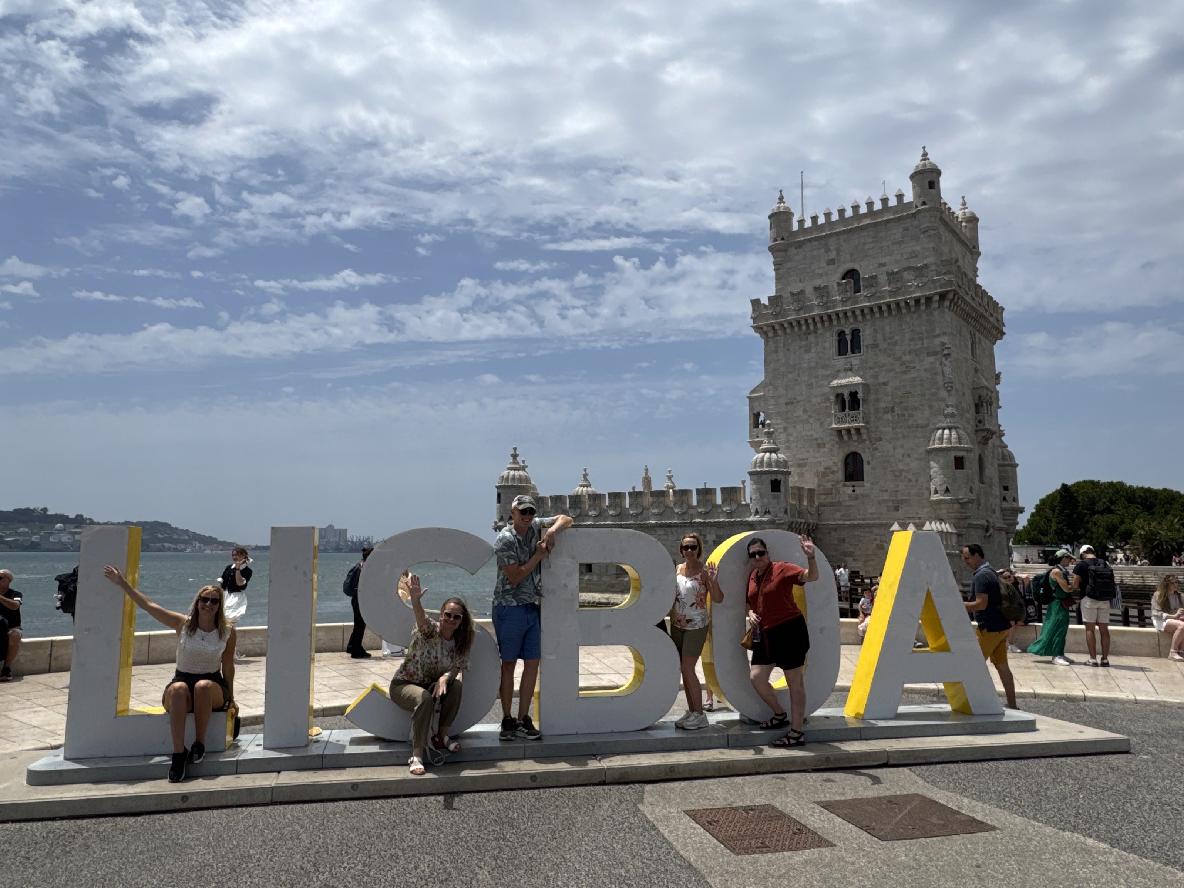 Course group by the Lisbon sign