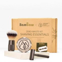 Kit de Barbear + Sabão de Barbear (Bambaw)