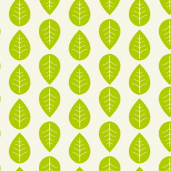 Pano de cera vegetal "Folhas Verdes"  1 unidade (vegan) Nuts Innovation